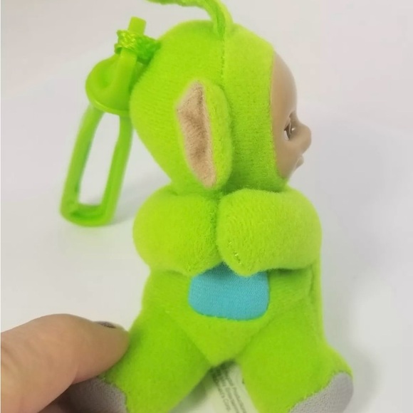 2000 Teletubbies McDonalds Happy Meal Toy Teletubbies Dipsy #3 keychain - Picture 2 of 8